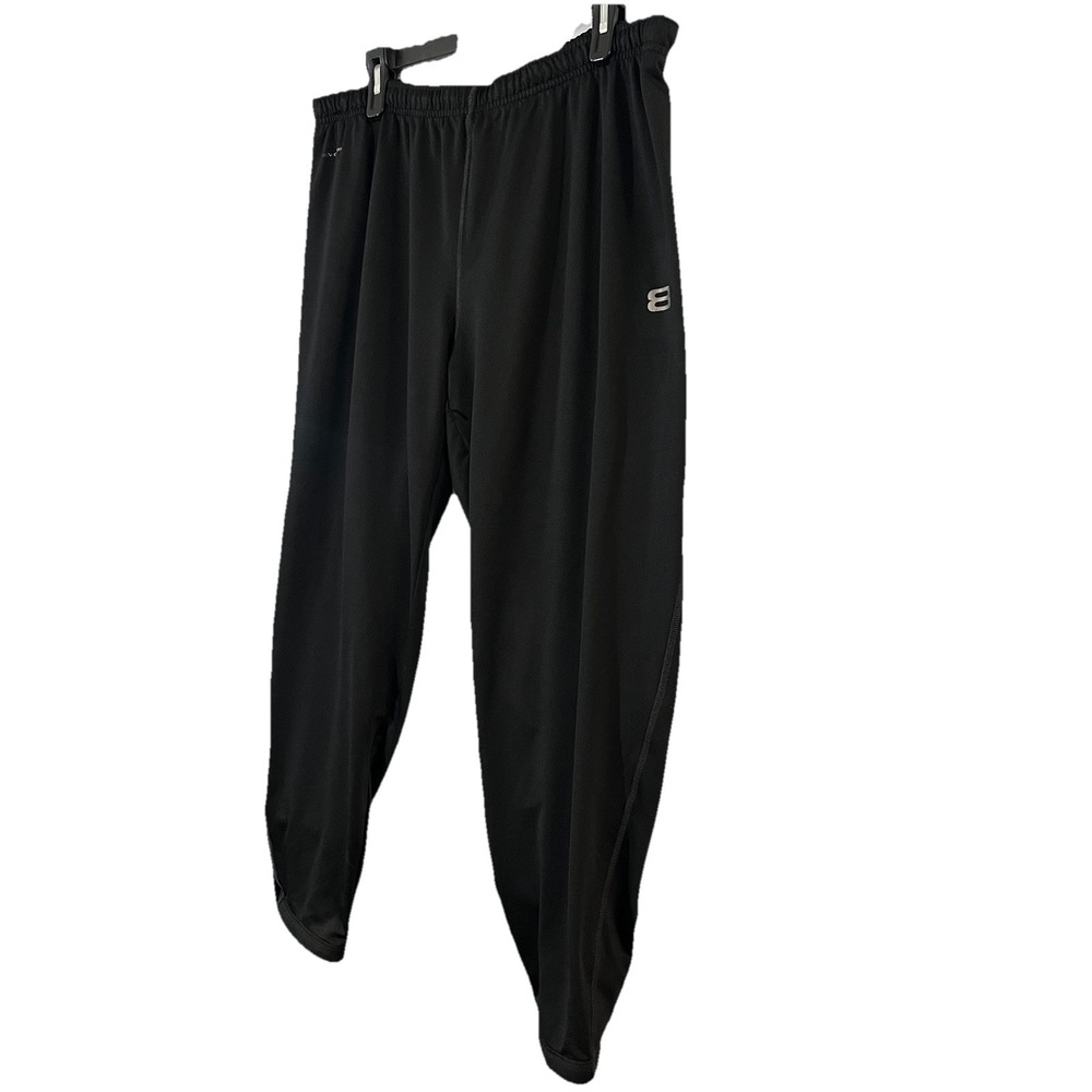 Layer 8 Performance Joggers Mens 38" Quick Dry Sweatpants Black XL - Picture 7 of 12